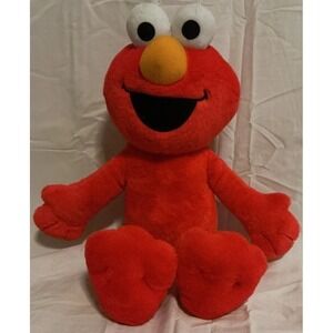 Sesame Street Vibrant Red 16" Plush Stuffed Animal, No Tush Tag